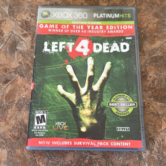 Xbox 360 Left 4 Dead - Game of the Year platinum hits - Picture 1 of 11